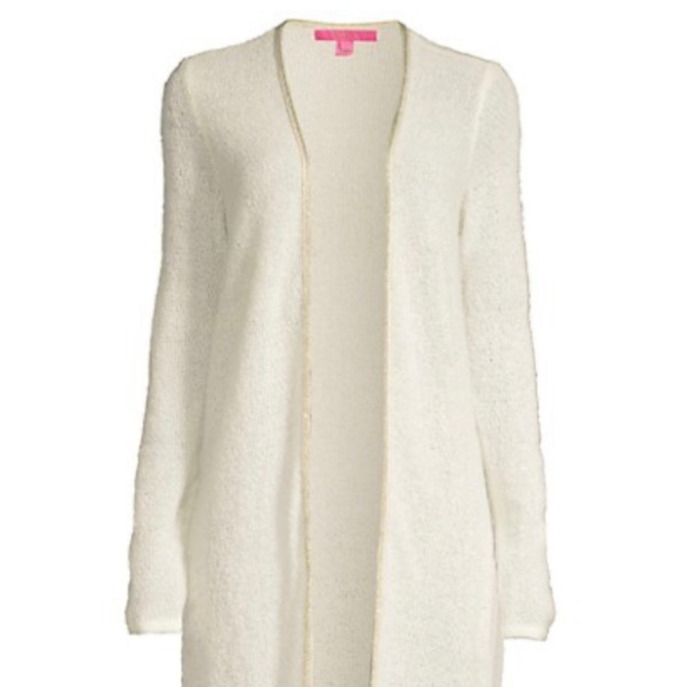 NWT Lilly Pulitzer Ayana Cardigan Coconut Size S